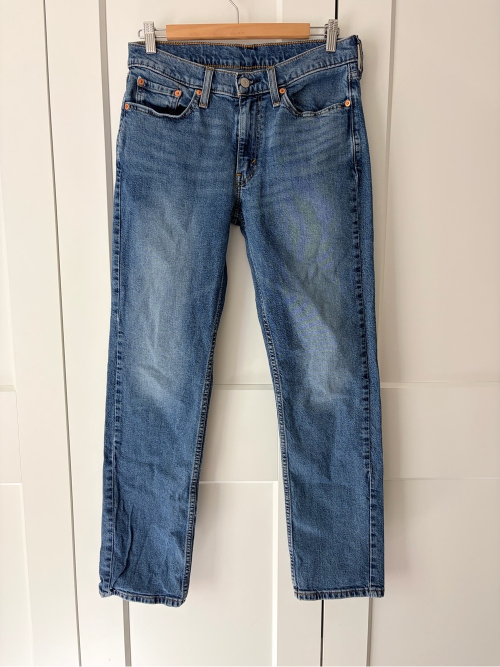 Levi's 514 Men's Light Blue Straight Leg Jeans | 30x32